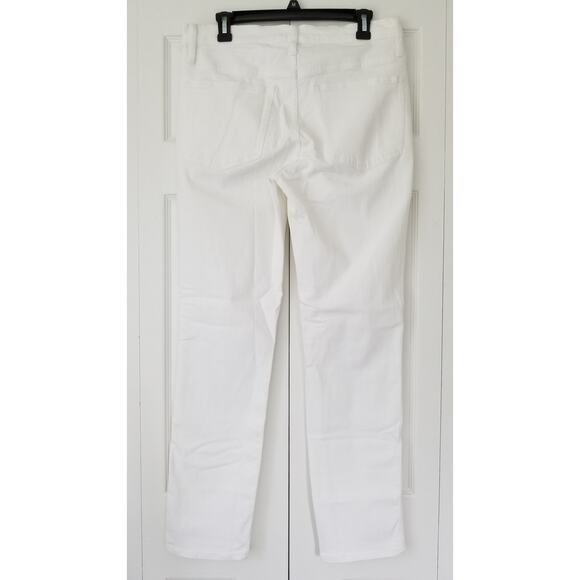 J. Crew Tall 9" Vintage Slim Straight Jeans‎ Size 30T White NWT $128 BQ306 - Picture 3 of 7